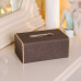 Салфетница горизонтальная 21х13х9 см для салфеток на стол Коричневый HP-3-118BR