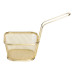 Корзина сервировочная для картофеля фри и снеков 13×11×7 см Золотая HP-19-4-L-G Корзина сервировочная для картофеля фри и снеков 13×11×7 см Золотая HP-19-4-L-G