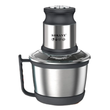 Чоппер измельчитель с чашей 3 литра 4 лезвия нержавеющая сталь овощерезка Sokany SK-7027