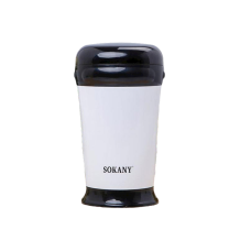 Электро кофемолка 180 Вт автоматическая 75 г для дома с мелким помолом Белая Sokany SM-3012