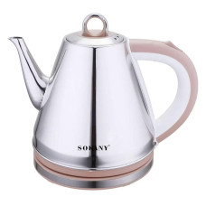 Чайник электрический 1.5 л Sokany электрочайник дисковый 1100 Вт