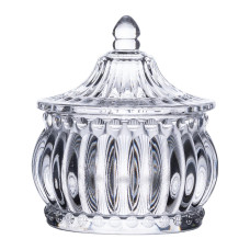 Конфетница стеклянная c крышкой Ø 8 см в восточном стиле HP-YH-2 Конфетница стеклянная c крышкой Ø 8 см в восточном стиле HP-YH-2