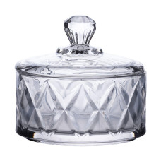 Конфетница с крышкой Ø 10 стеклянная HP-YH-20 Конфетница с крышкой Ø 10 стеклянная HP-YH-20