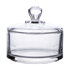 Конфетница с крышкой Ø 10 см стеклянная HP-YH-24 Конфетница с крышкой Ø 10 см стеклянная HP-YH-24