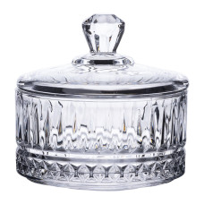 Конфетница с крышкой стеклянная Ø 10 см круглая HP-YH-72 Конфетница с крышкой стеклянная Ø 10 см круглая HP-YH-72