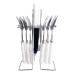Набор столовых приборов на подставке 24 предмета столовый набор на 6 персон Белый с серебром HP-20-50