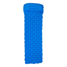 Матрас для палатки надувной походный 190х55х3 см туристический матрас Синий SJ-0084BL
