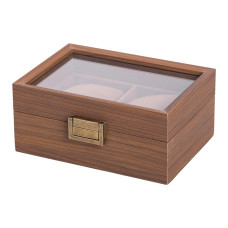 Шкатулка для наручных часов 16.5×12×7.5 см кейс для хранения часов на 2 отсека HP-5-10 Шкатулка для наручных часов 16.5×12×7.5 см кейс для хранения часов на 2 отсека HP-5-10