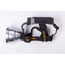 Налобний ліхтар акумуляторний зі швидкою зарядкою 16х10х13 см LED зарядка від сонячної панелі HP-JG-5 (LG-HP-JG-5)