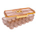 Лоток для яєць пластиковий на 18 комірок 32.5х18х8 см Коричневий HP-27-1 (LG-HP-27-1)