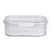 Контейнер для їжі пластиковий 32.5х22.5х11 см харчовий контейнер з індикатором дати 4.2 л Білий HP-27-2 (LG-HP-27-2)