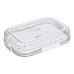 Контейнер для їжі пластиковий 32.5х22.5х6 см Білий HP-27-6 (LG-HP-27-6)