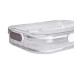 Контейнер для їжі пластиковий 32.5х22.5х6 см Білий HP-27-6 (LG-HP-27-6)