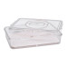 Контейнер для їжі з ручкою 31х24х7 см пластиковий харчовий контейнер 2.5 л HP-27-10 (LG-HP-27-10)