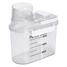 Контейнер для зберігання сипучих продуктів 20х11х22 см з дозатором і мірною шкалою ємність для круп 2л HP-27-13 (LG-HP-27-13)