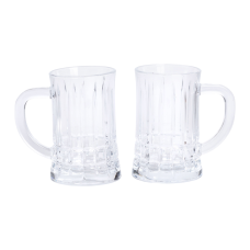 Набір пивних келихів 2 шт 310 мл зі скла HP-19-145 (LG-HP-19-145)