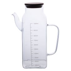 Ємність для олії та оцту з бамбуковою кришкою 1 літр HP-34-2 (LG-HP-34-2)