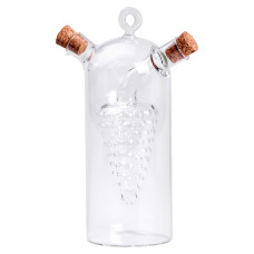 Пляшка для олії та оцту 2 в 1 подвійна 380 мл скло HP-34-12 (LG-HP-34-12)