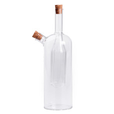 Скляна пляшка подвійна для олії та оцту 2в1 500 мл HP-34-13 (LG-HP-34-13) Скляна пляшка подвійна для олії та оцту 2в1 500 мл HP-34-13 (LG-HP-34-13)