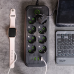 Мережевий фільтр 4.8 м подовжувач на 8 розеток з 3 USB 1 Type-C та кнопкою відключення F20U Білий HP-5-30 (LG-HP-5-30)
