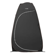 Намет душ-туалет для кемпінгу автомат 120×120×190 (см) тент для душу та туалету туристичний LU-015DB Чорний (LG-LU-015DB)