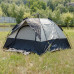 Намет автоматичний тримісний 2 на 2 (м) кемпінговий туристичний LU-016B Чорний (LG-LU-016B)