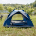 Намет кемпінговий тримісний 190×190×140 (см) автоматичний LU-002 Сиій (LG-LU-002)