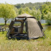 Намет автоматичний 3 місний 240×210×130 (см) кемпінговий з тентом туристичний палатка Camping Lugi LU-020 (LG-LU-020)
