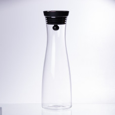 Скляний графин з кришкою 1.2 (л) для води, соку, лимонаду HP-19-43 (LG-HP-19-43) Скляний графин з кришкою 1.2 (л) для води, соку, лимонаду HP-19-43 (LG-HP-19-43)