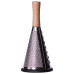 Conical three-sided stainless steel hand grater with wooden handle 11×24 (cm) HP-8-3 (LG-HP-8-3)