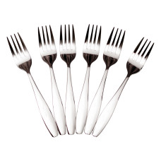 Набір десертних виделок 6 предметів 14 (см) Срібло HP-8-20 (LG-HP-8-20)
