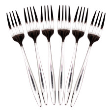 Набір десертних виделок 6 предметів 14 (см) Срібло HP-8-30 (LG-HP-8-30)