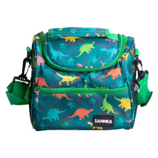 Ланч бег термосумка дитяча 5 (л) для ланчу, пікніка сумка для їжі в школу сумка холодильник Зелений HP-14-12 (LG-HP-14-12)