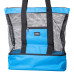 Пляжна сумка холодильник, термосумка на 2 відділення для природи та пікніка 47×15×48 (см) Блакитний HP-14-25BL (LG-HP-14-25BL)