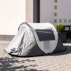 Намет туристичний 245×145×100 (см) кемпінговий для риболовлі 2 х місний Сірий LU-030BE (LG-LU-030BE)