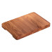 Кухонна обробна дошка дерев'яна 40×25 см прямокутна Lugi C34W250400D (LG-C34W250400D)