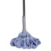 Швабра телескопічна для миття підлоги універсальна мотузкова швабра з самовіджимом для прибирання Блакитний HP-35015-13BL (LG-HP-35015-13BL)