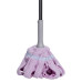 Швабра телескопічна для миття підлоги універсальна мотузкова швабра з самовіджимом для прибирання Фіолетовий HP-35015-13V (LG-HP-35015-13V)