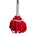 Швабра телескопічна для миття підлоги універсальна мотузкова швабра з самовіджимом для прибирання Червоний HP-35015-13R (LG-HP-35015-13R)
