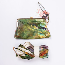 Парасолька механічна «Водні лілії» Моне міцна надійна з поліестеру діаметр 91 см HP-23-1GR (LG-HP-23-1GR)