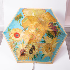 Парасолька механічна Ван Гога «Соняшники» міцна надійна з поліестеру діаметр 91 см HP-23-1M (LG-HP-23-1M)