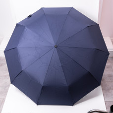 Парасолька автоматична з дерев'яною ручкою класична з поліестеру діаметр 116 см  Синя HP-23-8BL (LG-HP-23-8BL)