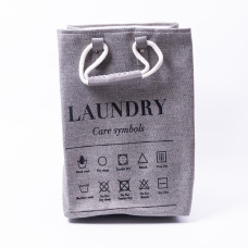 Кошик для білизни 31×26×44 (см) м'який 28 (л) Сірий HP-41-2G (LG-HP-41-2G)