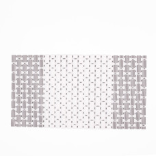 Килимок для ванної туалету душу із полівінілхлориду на присосках 73×40 см HP-42-7W (LG-HP-42-7W)