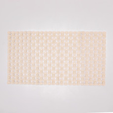 Килимок для душу із полівінілхлориду на присосках 73×40 см Білий HP-42-8W (LG-HP-42-8W)