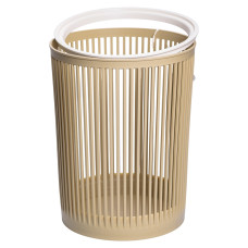 Кошик для сміття пластиковий в офіс для паперу 8 (л) кошик під сміття відро для сміття Коричневий HP-45-8OL (LG-HP-45-8OL)