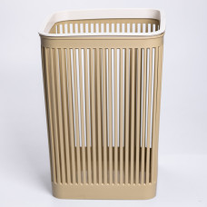 Кошик для сміття пластиковий в офіс для паперу 22×22×30 (см) кошик під сміття 8 (л) відро для сміття Коричневий HP-45-9OL (LG-HP-45-9OL)