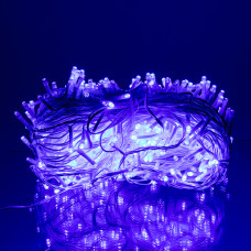 Гірлянда Різдвяна фея вулична 50 м 500 LED білий провід Синій CF500L50MWBL (LG-CF500L50MWBL)