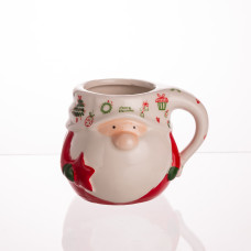 Новорічна порцелянова чашка для чаю та кави Merry Christmas 400 (мл) чашка на подарунок на новий рік CR-1-13 (LG-CR-1-13)