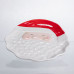 Блюдо сервірувальне новорічне Santa Claus 27×21 (см) з порцеляни CR-1-32 (LG-CR-1-32)